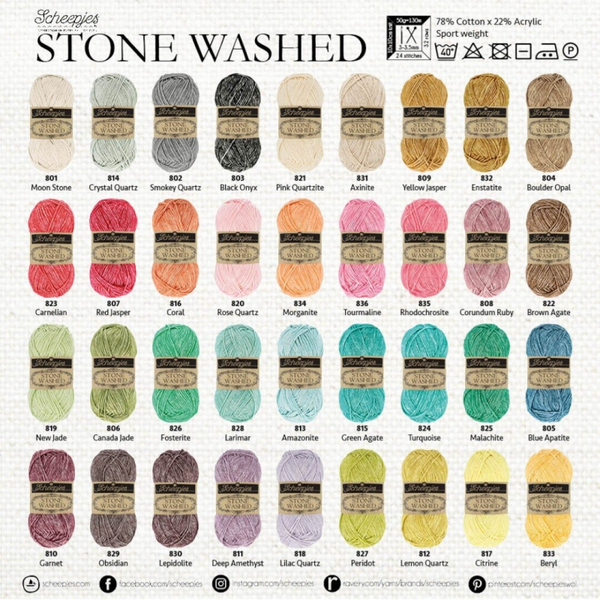Scheepjes Stone washed