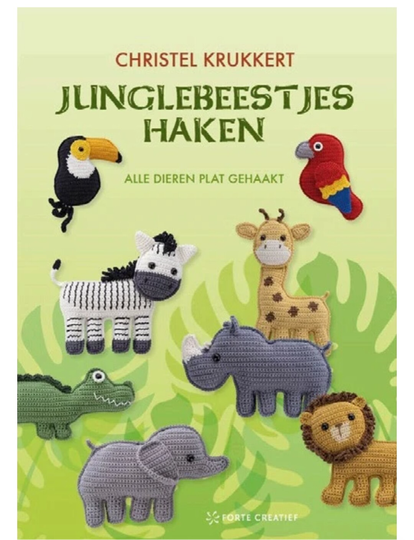 Junglebeestjes haken Christel Krukkert