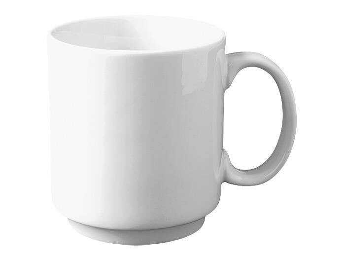 Tekrus 28 cl – Hvid Porcelæn (Leje)