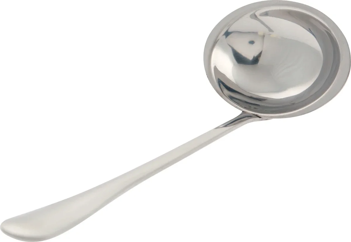 Aida Atelier Sauceske – Elegant Serveringsske i Rustfrit Stål