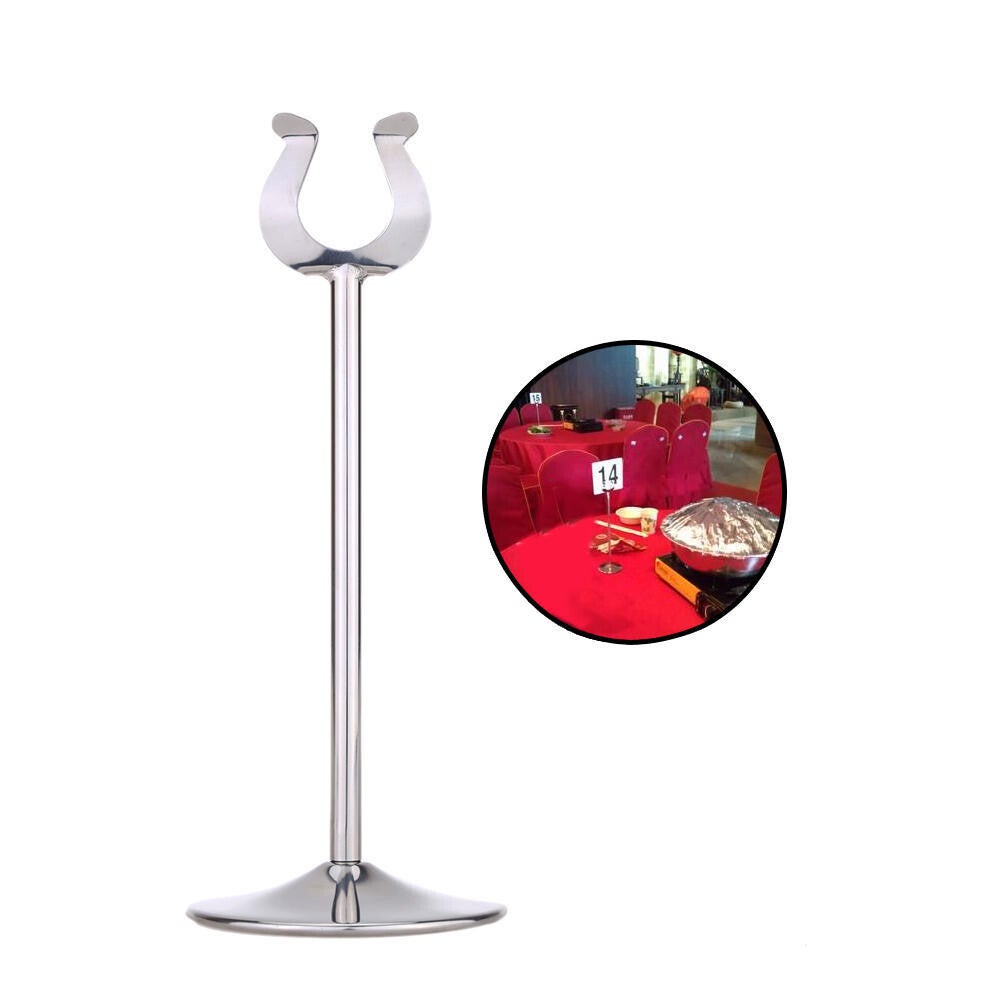 Menu- og Bordnummerholder – Højde 20 cm til Leje