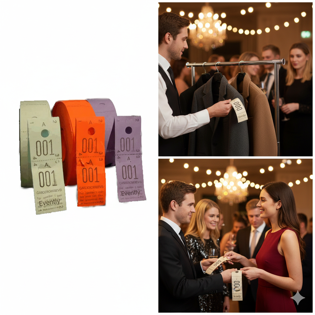 Dobbelt Garderobenumre (Sæt m. 500 stk.) – Professionel Styring af Din Garderobe