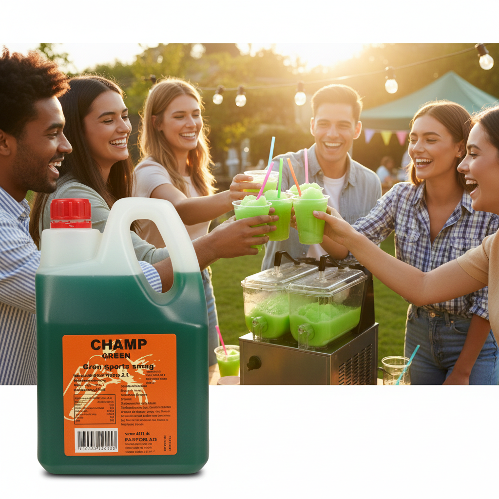 Slush Ice Grøn Sport (2 liter) – Den ultimative forfriskning til festen
