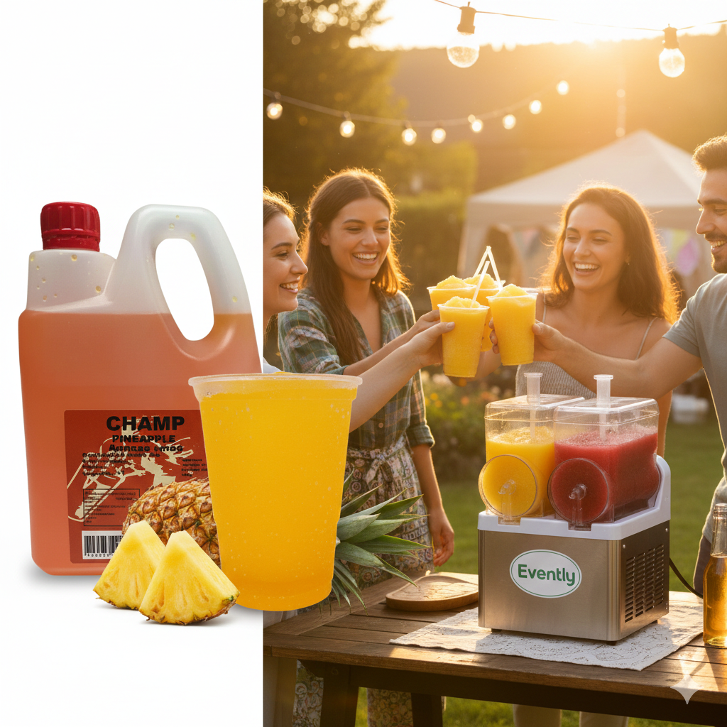 Slush Ice Ananas (2 liter) – Eksotisk AZO-fri nydelse til festen