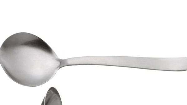 Aida Kartoffelske – Elegant Serveringsske i Rustfrit Stål