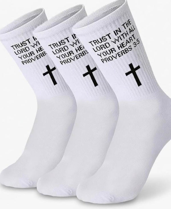 Proverbs Gym Socks