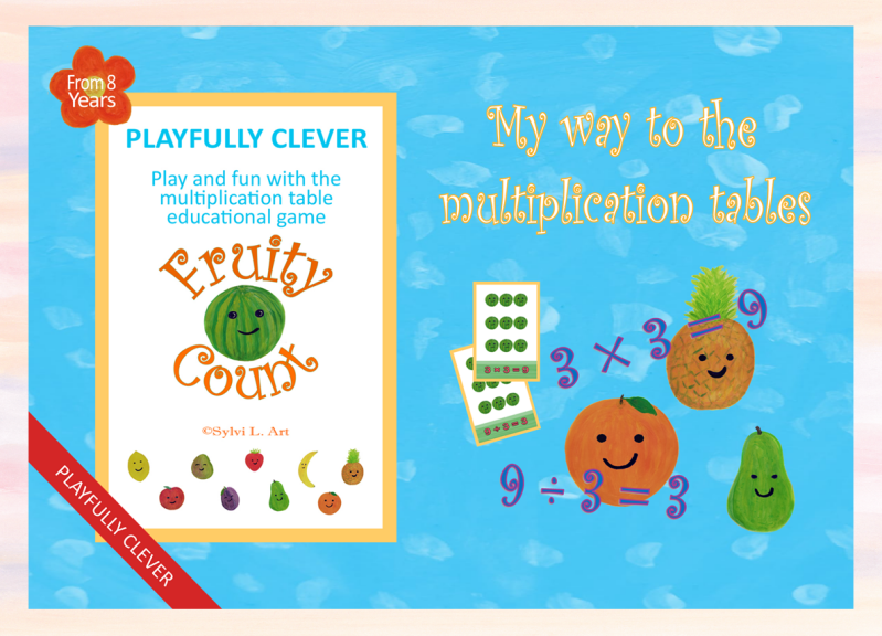 My way to the multiplication tables with Fruity Count is learning with fun. 