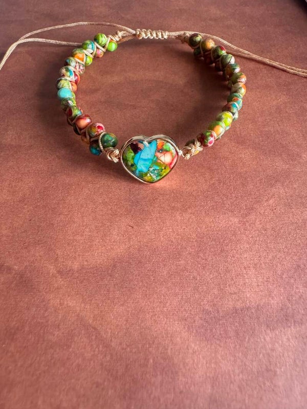 Armband van natuurlijke stenen