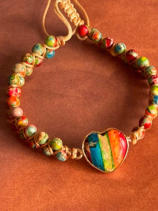 Armband van natuurlijke stenen