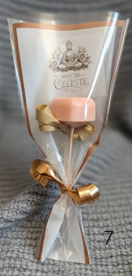 Coeur unique sur tige