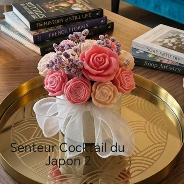 Bouquet de Fleurs Porte Crayons