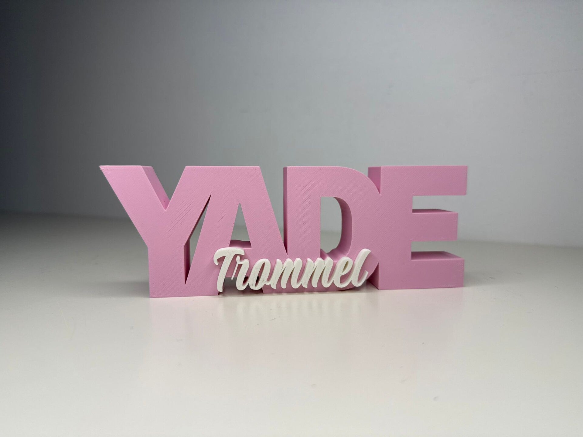 Gepersonaliseerde 3D Naamdecoratie