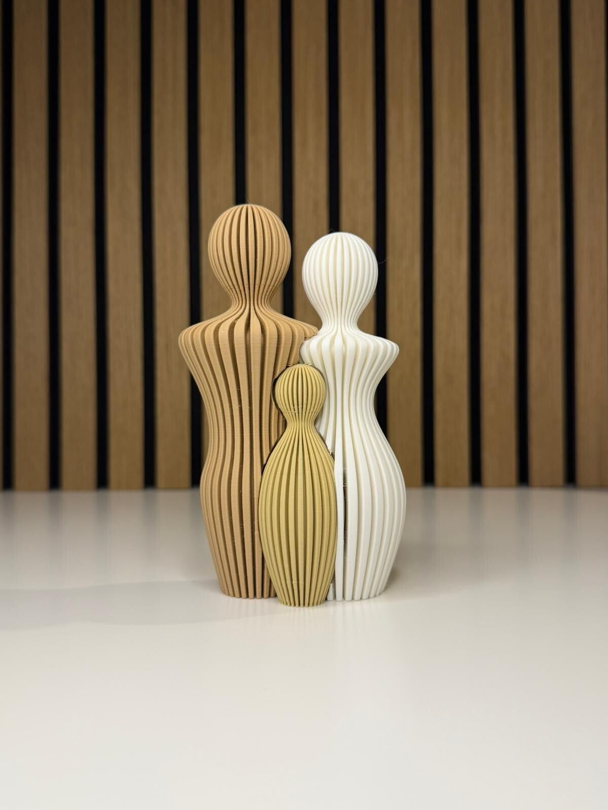 Gezin Latte, Wit, Desert Tan