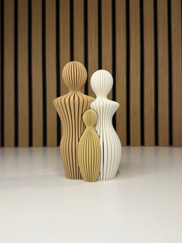 Gezin Latte, Wit, Desert Tan