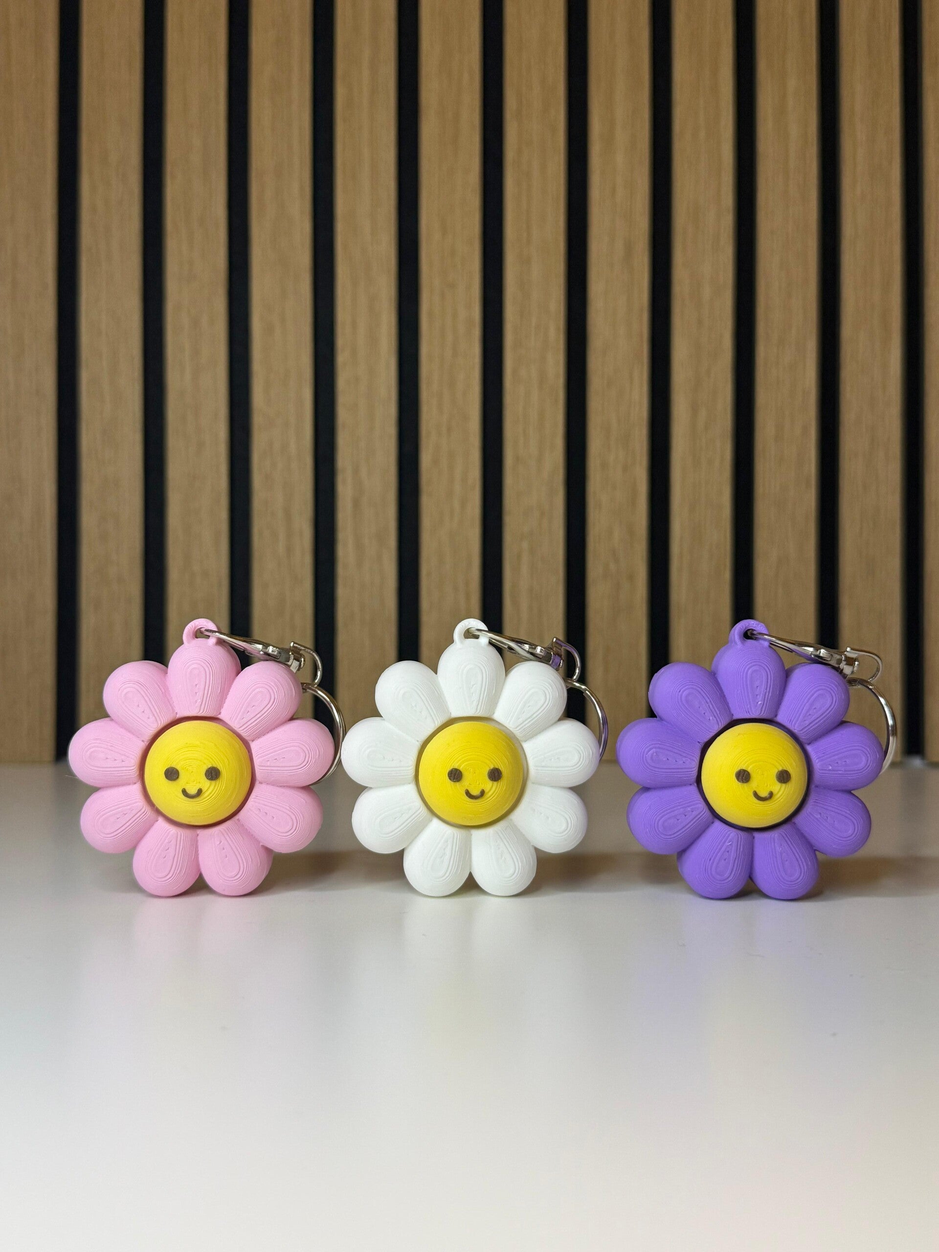 Bloem Clicker Sleutelhanger