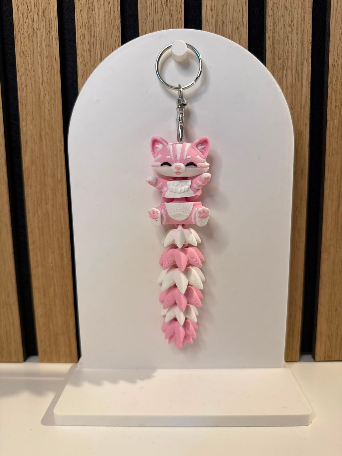 Flexi Kat Sleutelhanger