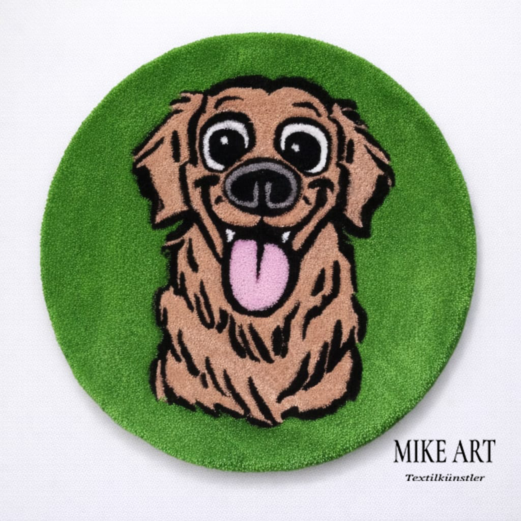 Tufting Teppich "Hund"