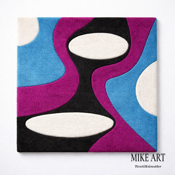 Tufting Teppich „Abstrakt“