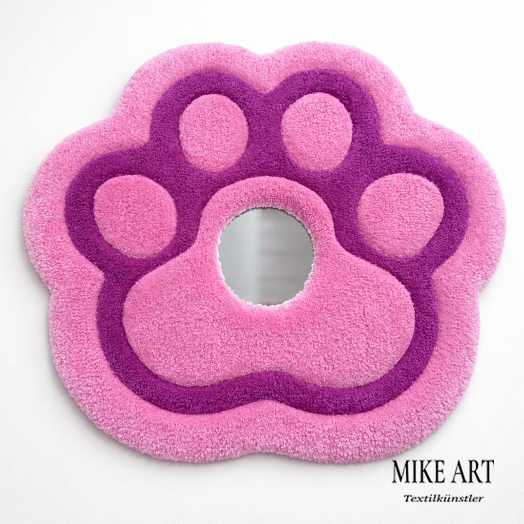 Pfötchen Wand-Spiegel