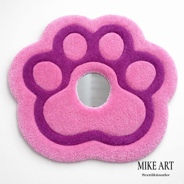 Pfötchen Wand-Spiegel