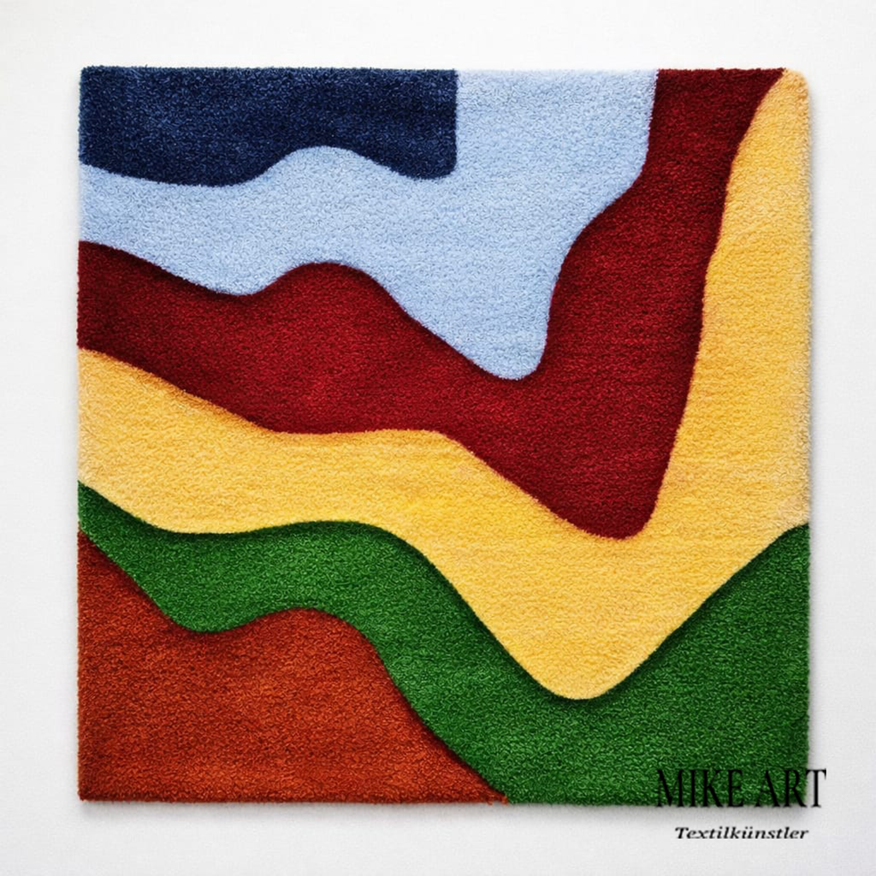 Tufting Teppich 3D Optik