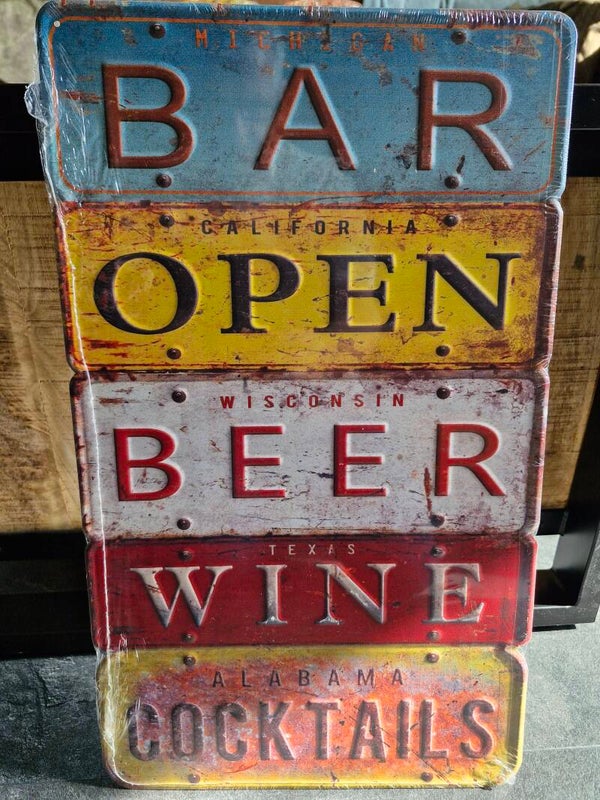 Gestanst Bar bord