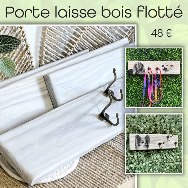 Porte laisses Bois Flotté