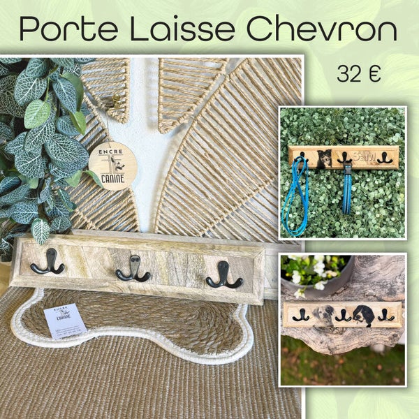 Porte laisse Chevron