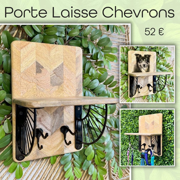 Porte laisses Chevrons