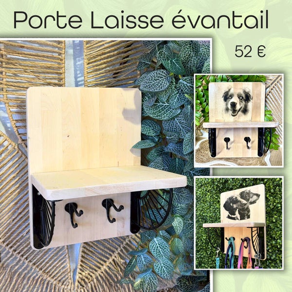 Porte Laisses Éventail