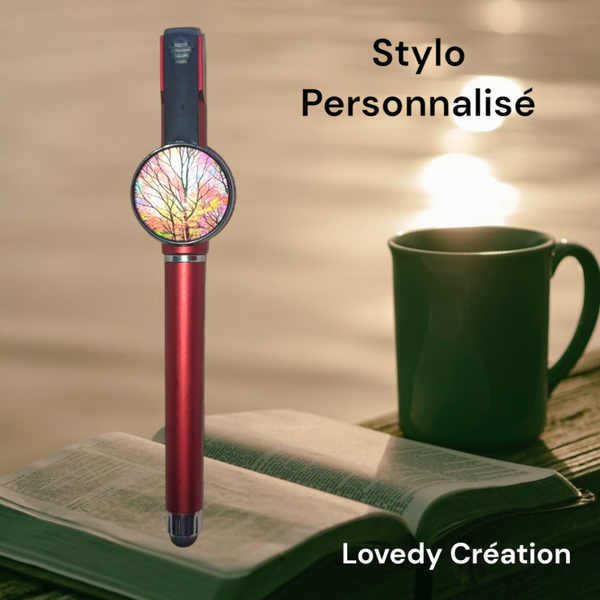 Stylo ARBRE DE VIE rouge