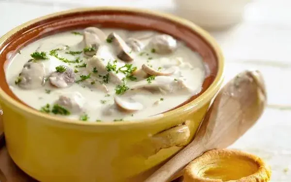 Vol-au-vent met friet