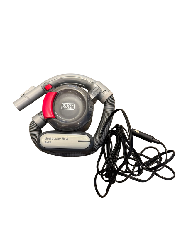 Black&Decker Zilver Auto Stofzuiger 12V – 2de Hands | Nieuwstaat