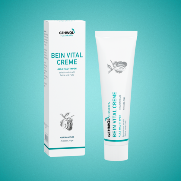 FUSSKRAFT Bein Vital Creme ... aktiviert schwere, beanspruchte Beine & regeneriert müde Füße
