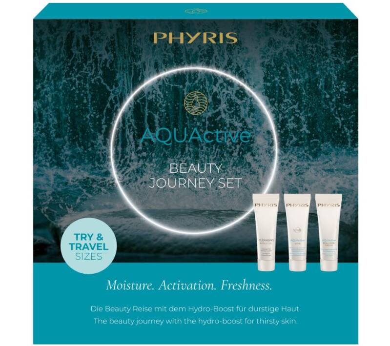 PHYRIS AQUActive Beauty Journey Set mit Somi Gel ... durchfeuchtend & aufpolsternd