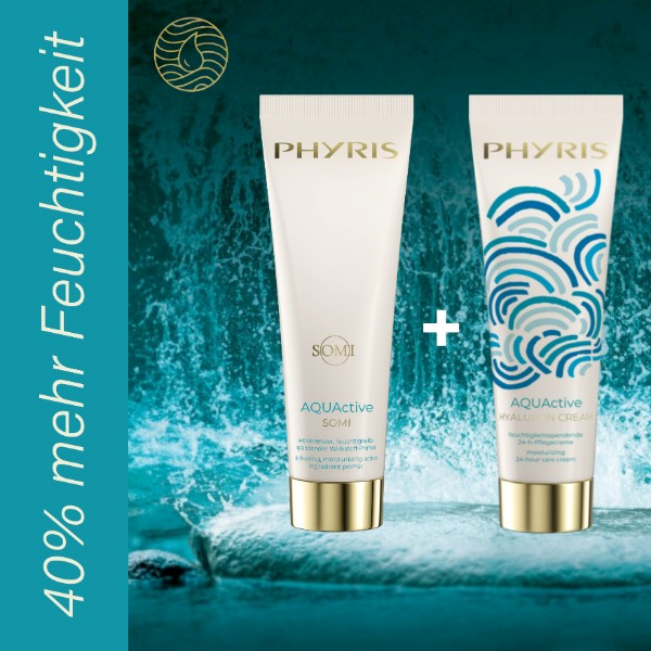 AQUActive Duo ... 40% mehr Feuchtigkeit