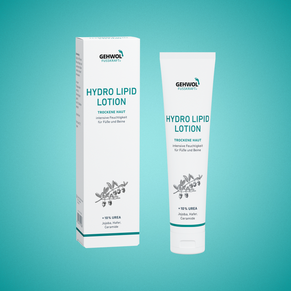 FUSSKRAFT Hydro Lipid Lotion ... spendet intensiv & nachhaltig Feuchtigkeit