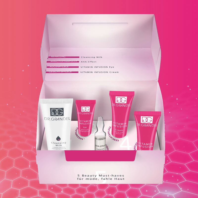 DR. GRANDEL Vitamin-Infusion Reiseset für glatte Haut