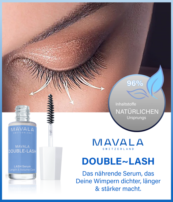 MAVALA DOUBLE LASH - Wimpernserum ... dichter, länger, stärker