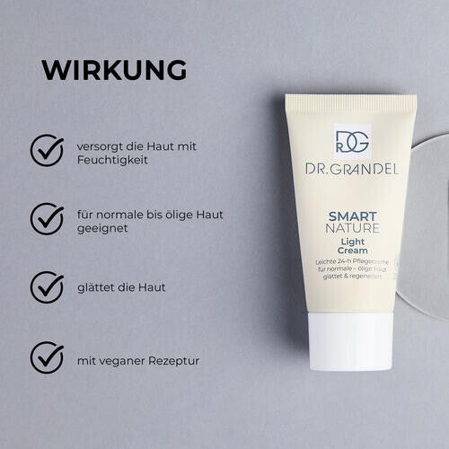 SMART NATURE Light Cream ... glättet & regeneriert