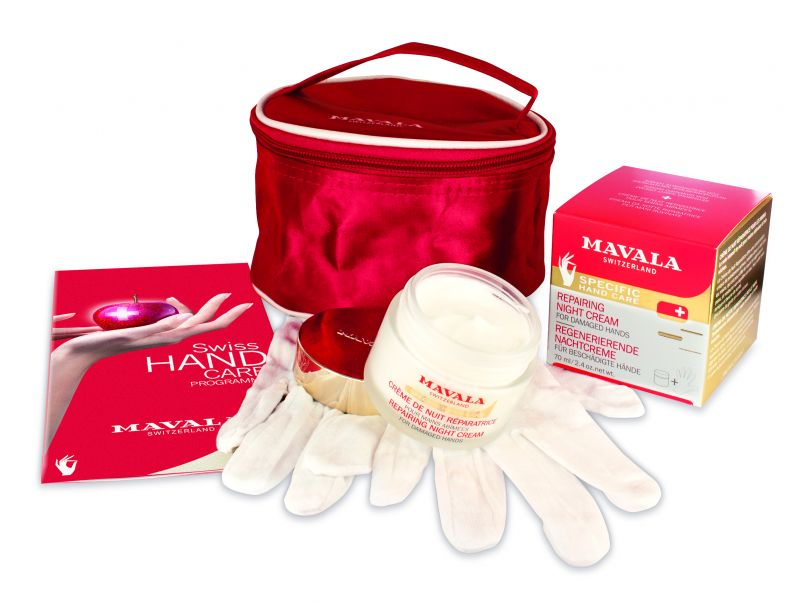 GESCHENKPACKUNG MAVALA REGENERIERENDE NACHTCREME ... repariert & regeneriert