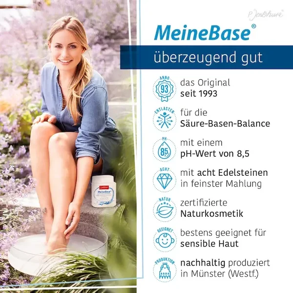 MeineBase® ... basisch-mineralisches Körpersalz