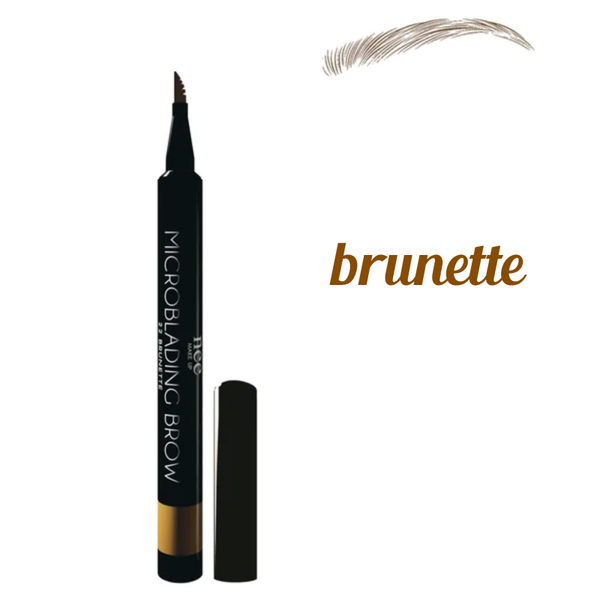 nee Microblading Brow ... #22 brunette ... volle, perfekt definierte Augenbrauen