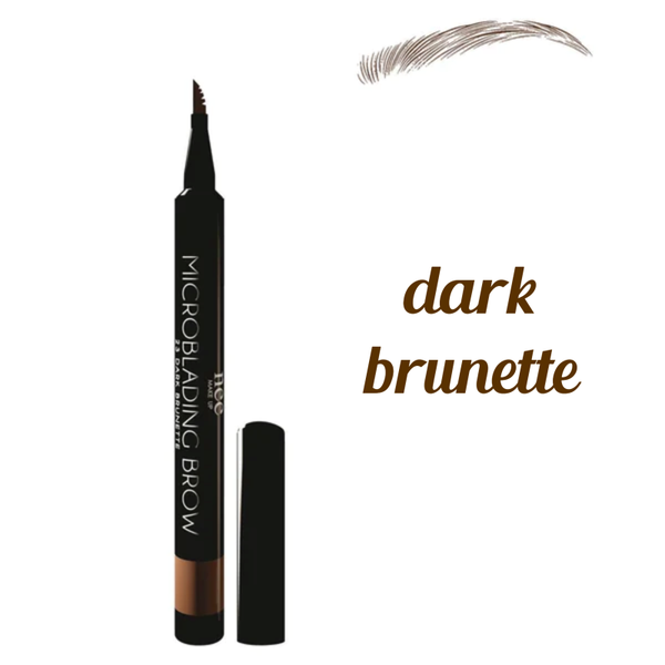 nee Microblading Brow ... #23 dark brunette ... volle, perfekt definierte Augenbrauen