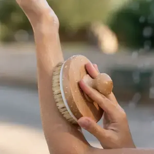 Massagebürste mit Noppen