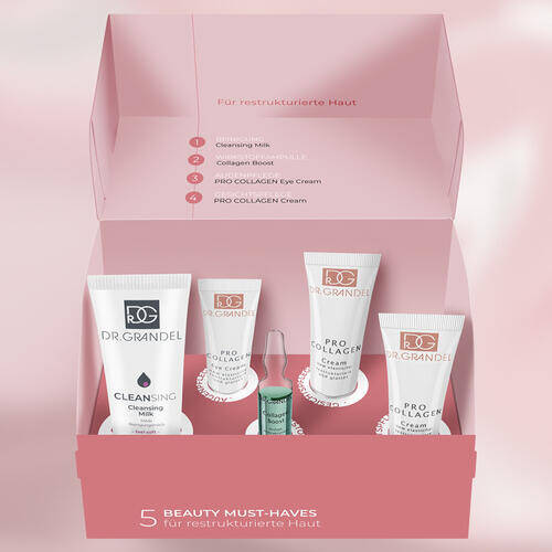 DR. GRANDEL Pro Collagen Reiseset für restrukturierte Haut