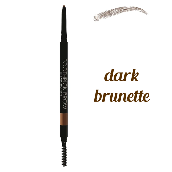 nee Toothpick Brow ... #13 dark brunette ... ultrapräzise
