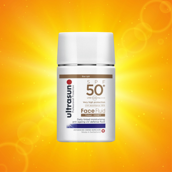 ULTRASUN Face Fluid Tinted Honey SPF50+... Getöntes Anti-Aging Sonnenschutz Fluid ... SPF 50+