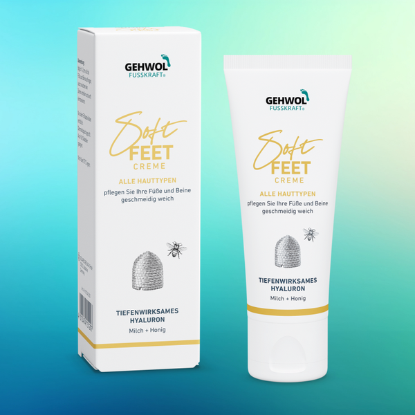 FUSSKRAFT FUSSKRAFT Soft Feet Creme ... schön gepflegt Füße mit Hyaluron