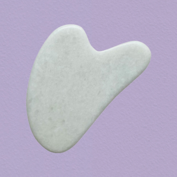 Gua Sha weiße Jade